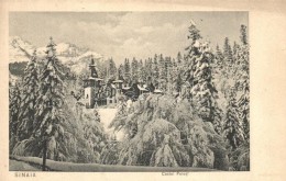 ** T2/T3 Sinaia, Castelul Peles / Castle, Winter (EK) - Ohne Zuordnung