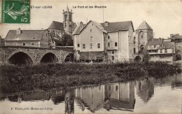 T2 Moret-sur-Loing, Le Pont Et Les Moulins, F. Thion Ed. / Bridge, Mill TCV - Ohne Zuordnung