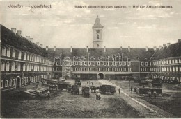 T2 Jaromer, Josefov, Josefstadt; Nadvori Delostreleckych Kasaren / Hof Der Artilleriekaserne / Artillery Military... - Ohne Zuordnung