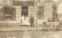 ** T3/T4 Unknown Location, Franz Buchheim's Fleischhauer / Butcher Shop, Photo (surface Damage) - Ohne Zuordnung