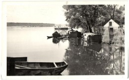 * T2/T3 Palánka, Backa Palanka; Halásztanya A Dunán / Fishermen Farm On The River (EK) - Ohne Zuordnung