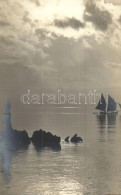 * T2 1911 Abbazia, Sailboat On The Sea, Erich Bährendt Photo - Non Classificati