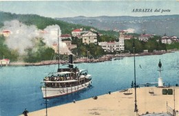 ** T2 Abbazia, Dal Porto / Port, Steamship - Ohne Zuordnung