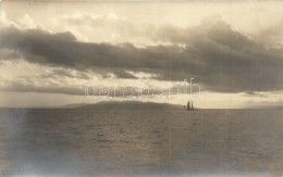 * T2 1912 Abbazia, Sailboat On The Sea, Erich Bährendt Photo - Ohne Zuordnung