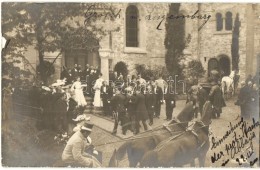 * T2/T3 1904 Abbazia, Az Evangélikus Templom Felavatási ünnepsége, Adolf Luxemburgi... - Non Classificati