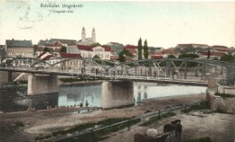 T1/T2 Ungvár, Uzhorod; Híd, Steinfeld DezsÅ‘ Kiadása / Bridge - Ohne Zuordnung
