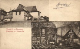 * T2/T3 Késmárk, Kezmarok; Evangélikus Fatemplom, BelsÅ‘ / Wooden Church, Interior - Ohne Zuordnung