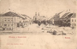 T3 Kassa, Kosice; FÅ‘ Utca, Szepsi út, Piac, László Béla Kiadása / Main Street,... - Ohne Zuordnung