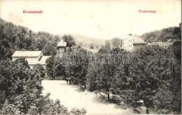 T2 Brassó, Kronstadt, Brasov; Postwiese. H. Zeidner's Verlag  / Postarét - Ohne Zuordnung