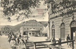 ** T3 Brassó, Kronstadt, Brasov; W. Stadlmüller üzlete, Mathias Wolf Fodrászata / Shops,... - Ohne Zuordnung