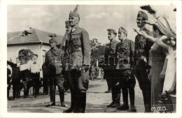 T2 1940 Beszterce, Bistritz, Bistrita; Bevonulás / Entry Of The Hungarian Troops, 'Szászrégen... - Ohne Zuordnung