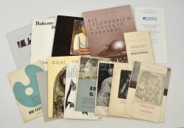 1953-1999 Vegyes Kiállítási Katalógusok, 15 Db: 
Mai Festészetünk.... - Ohne Zuordnung