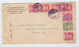 Japan/USA COVER 1925 - Cartas & Documentos