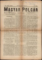 1901 Kolozsvár, A Magyar Polgár XXIV. évfolyamának 238. Száma - Unclassified