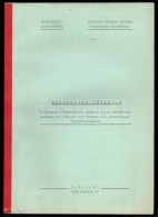 1986 Beruházási Javaslat A Dél-Buda - Rákospalota Irányú 4.... - Ohne Zuordnung