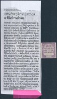 1911 BKVT Bérletdíj 1 Hónapra, RR! + Szöveg - Ohne Zuordnung