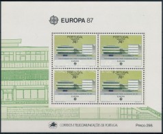 ** 1987 Europa CEPT: Modern építészet Blokk Mi 8 - Sonstige & Ohne Zuordnung