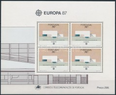 ** 1987 Europa CEPT: Modern építészet Blokk Mi 54 - Sonstige & Ohne Zuordnung