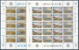 ** 1986 Europa CEPT Természet- és Környezetvédelem Kisívsor Mi 307-310 - Sonstige & Ohne Zuordnung