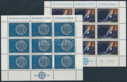 ** 1980 Europa CEPT Hírességek Kisívsor Mi 1828-1829 - Sonstige & Ohne Zuordnung