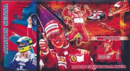 ** 2007 Schumacher - Senna Blokk Mi 591-592 (Mi EUR 24.-) - Sonstige & Ohne Zuordnung