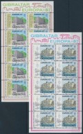 ** 1987 Europa CEPT: Modern építészet Kisívsor Mi 519-520 - Sonstige & Ohne Zuordnung