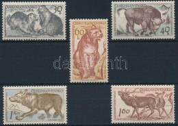 ** 1959 Tátra Nemzeti Park; Állatok Sor Mi 1153-1157 - Sonstige & Ohne Zuordnung