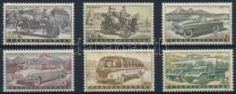 ** 1958 Autógyártás Sor Mi 1109-1114 - Sonstige & Ohne Zuordnung