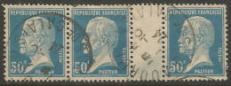 France - Type Pasteur - N°176 Obl. Avec Interpanneaux - Obl. AUDRUICQ (Pas-de-Calais) - 1922-26 Pasteur