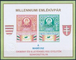 ** 2000 Millenniumi Emlékívpár Emlékív - Sonstige & Ohne Zuordnung