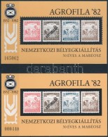 ** 1982/1-K1 Agrofila Emlékívpár (5.500) - Sonstige & Ohne Zuordnung