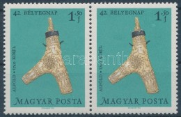 ** 1969 Bélyegnap 1Ft Pár, Egyik Bélyegen Poloska - Sonstige & Ohne Zuordnung