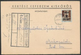 1945 KisegítÅ‘ Bélyeg 2P/ 4f - Sonstige & Ohne Zuordnung