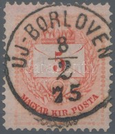 O 1875 5kr 'ÚJ-BORLOVEN' (Gudlin 250 P) - Sonstige & Ohne Zuordnung