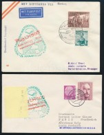 1955-1956 4 Db Lufthansa Levél - Sonstige & Ohne Zuordnung