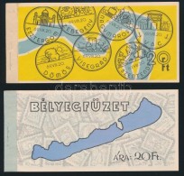 ** 1964-1969 4 Db Klf Bélyegfüzet, 2 Klf Újév (I.), Balaton és Dunakanyar (10.000) - Sonstige & Ohne Zuordnung