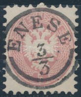 O 1864 5kr 'ENESE' Luxus Bélyegzés, Vízjel Részlet - Altri & Non Classificati