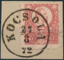 1871 Réznyomat 5kr 'KALOCSA' Luxus (Gudlin 350 P) - Altri & Non Classificati