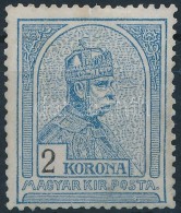 1913 Turul 2 K FekvÅ‘ Vízjellel (*26.000) (újragumizott, Javított / Regummed, Repaired) - Sonstige & Ohne Zuordnung