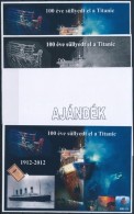 ** 2012/03 Titanic 4 Db-os Emlékív Garnitúra (28.000) - Sonstige & Ohne Zuordnung