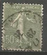 France - F1/254 - Type Semeuse Lignée - N°198   Obl. - 1903-60 Semeuse Lignée