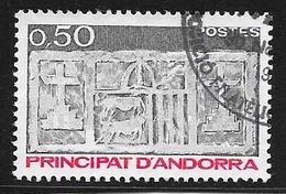 ANDORRE  -  TIMBRE N° 321 / 322  -  PROTECTION DE LA NATURE    -  OBLITERE -  1983 - Used Stamps