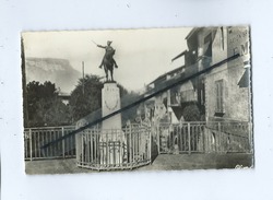 CPSM - Pontchara Sur Breda (Isere) - Monument De Bayard ,Chevalier Sans Peur Et Sans Reproche - Pontcharra