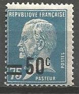 France - F1/272 - Type Pasteur - N°219 ** - 1922-26 Pasteur