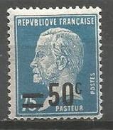 France - Type Pasteur - N°219 ** - 1922-26 Pasteur