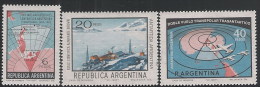 Argentina 0806/808 ** Foto Estandar. 1968 - Nuevos