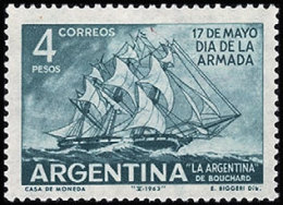 Argentina 0669 ** Foto Estandar. 1963 - Unused Stamps