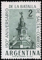 Argentina 0665 ** Foto Estandar. 1963 - Ungebraucht