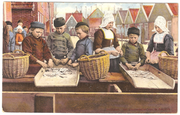 Westdorpe (verzonden Uit) - Kinderen Op De Markt - Klederdracht - 1921 - Terneuzen