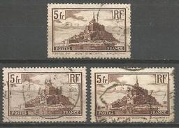 France - F1/282 - Mont St Michel - N°260   3ex.obl. - Used Stamps